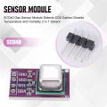 SCD40 Gas Sensor Module Detects CO2 Carbon Dioxide 2 in 1 Sensor.