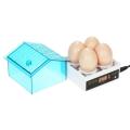 4-Eggs Household Mini Intelligent Automatic Egg Incubator Temperature Control Hatcher for Hatching Chicken Duck Bird Quail Poultry AC220V.