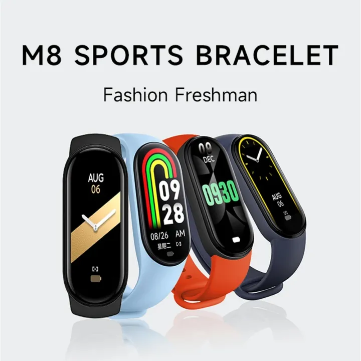 HLstar%C2%AE%20M8%20Smart%20Watch%20Waterproof%20Sport%20Smart%20Band%20Fitness%20Pedometer%20Monitor%20Smart%20Bracelet%200.96"%20Color%20Screen%20Men%20Women%20Smartwatch%20-%20Image%202