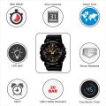 Casio G-Shock GA-100CF-1A9DR Analog-Digital Watch for Men -Black. 