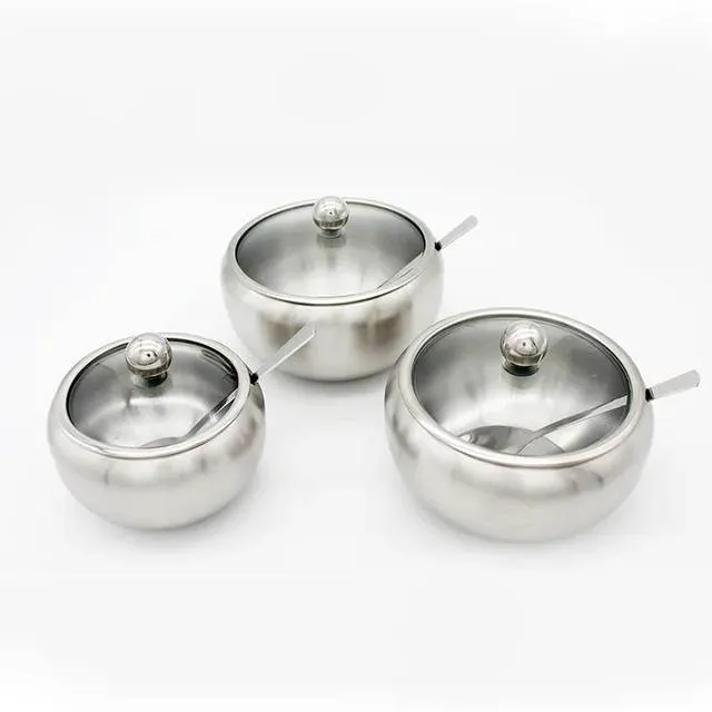 Kitchen%20Seasoning%20Box%20Stainless%20Steel%20salt/%20Sugar%20Bowl%20With%20Glass%20Clear%20Lid%20and%20Spoon%20-%20Image%203