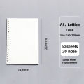 【Fashion】SF Loose Leaf Notebook Binder Inner Page Grid Blank Line Diary Agenda Planner School Stationery Office Supplies. 