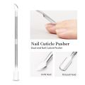 UR SUGAR 1 Pcs Dual-End Cuticle Pusher Remover Nail Art Tool Diy Design. 