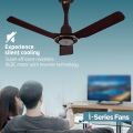Orient Electric i-Float (1200MM / 48") Energy Efficient Smart Ceiling Fan Inverter Technology (Lakeside Brown). 