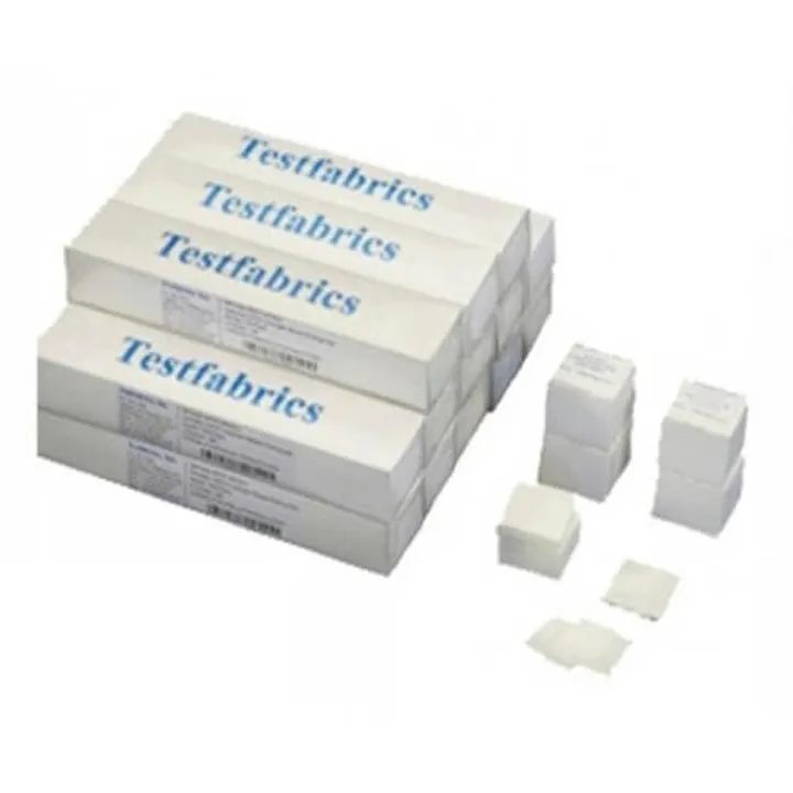 Testfabrics AATCC Crocking Cloth Rubbing Fabric 5x5cm 1000 Pcs Per Box