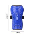 Emiif Kids Soccer Shin Guards Pads 1 Pair Children High Strength Football Shin Pads Leg Sleeves Soccer Sports Knee Support Socks Legs Protective EVA Pads. 