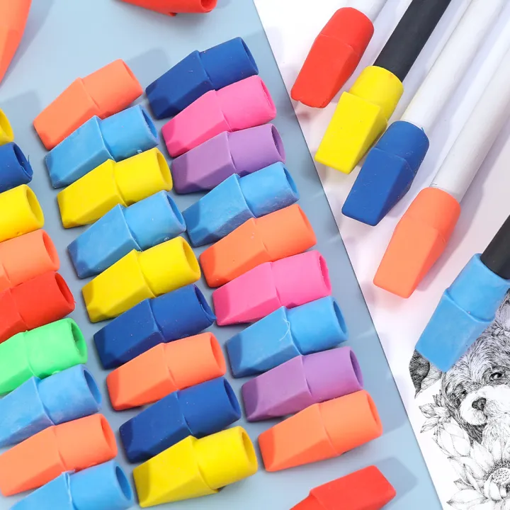 20PCS%20Pencil%20Erasers%20Pencil%20Top%20Eraser%20Erasers%20Cap%20Tops%20Pencil%20Eraser%20Toppers%20Erasers%20School%20Stationery%20-%20Image%207