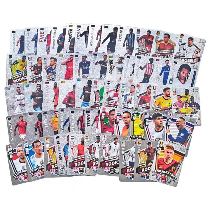 55Pc%20World%20Football%20Stars%20Silver%20Waterproof%20Plastic%20Cards%20-%2054%20Pieces%20Silver%20FIFA%20Card%20-%20Image%204