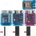 WeMos D1 Mini Pro V3.0 NodeMcu 4MB/16MB bytes Lua WIFI Internet of Things Development board based ESP8266 CH340G Nodemcu V2. 