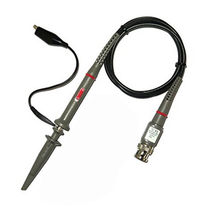 P6100 2Pcs Oscilloscope Probe Kit Dc-100Mhz Oscilloscope Clip Test Probe 100Mhz For Tektronix X1 / X10