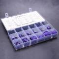 NXFDSIOZ 450Pcs Seal O-Ring R22 R134A Air Conditioning O-Ring Rubber Washer Assortment Pl Car Accessories.