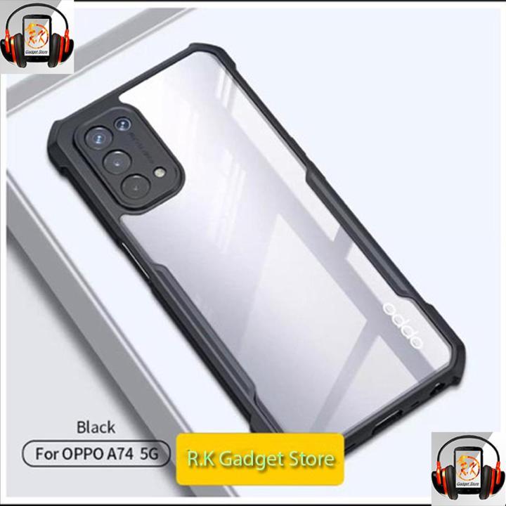 For Oppo A74 5G New Design Shockproof Airbag Protective Mobile Cover Back Cover Phone Case - Camera - Phone Back Cover (Back Case Cover For Smartphone)