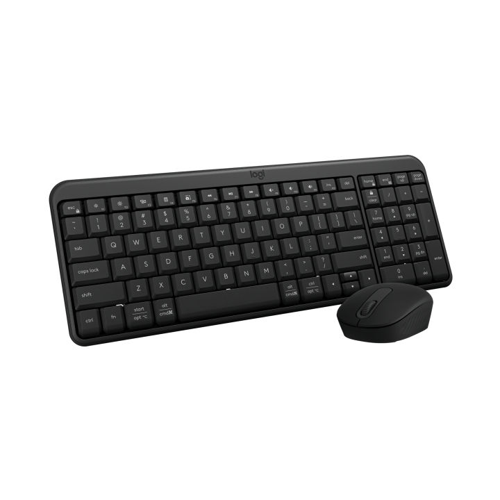 Logitech MK250 Bluetooth Wireless Mouse and Keyboard Combo: Fast & Easy Connectivity, Compact Wireless Keyboard, Ambidextrous Mouse, Durable Build - Windows/MacOS