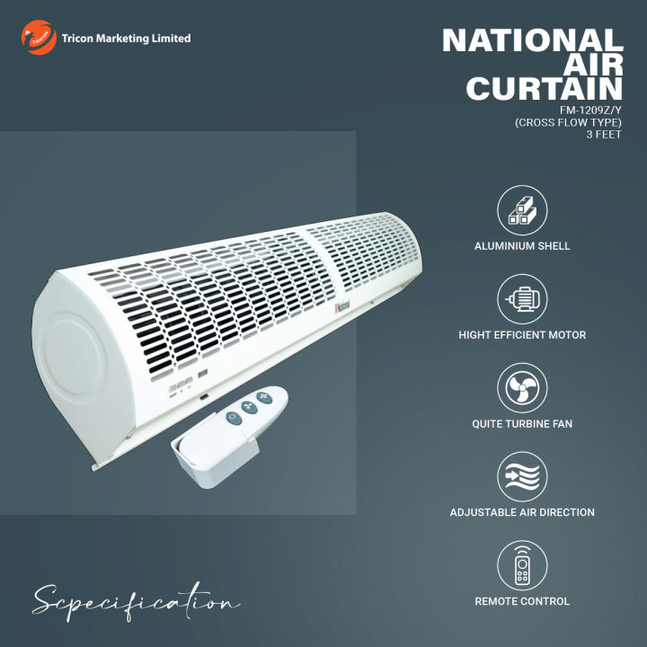 National%20Air%20Curtain-FM-1209Z/Y%20(Cross%20Flow%20Type)%203%20Feet%20-%20Image%202