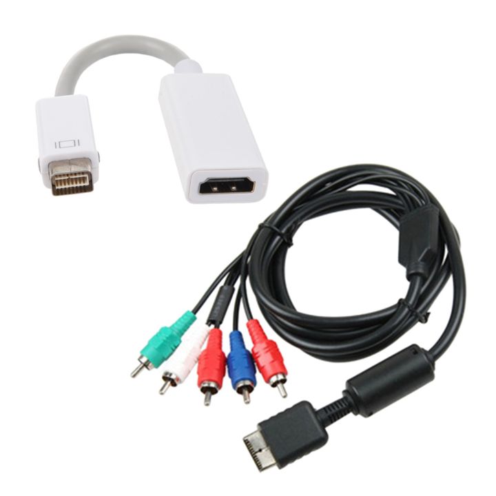 Cable - 1102 - 0.2 - Mini Cable Adapter for & Ypbpr for PS2// Slim HDTV-Ready TV HD Component AV Cable