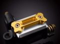 Front Brake Fluid Reservoir Cover Cap For Motorcycle. CNC Alloy Universal Model Golden. 