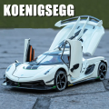 1:24 Koenigsegg Jesko Die-Cast Vehicles Alloy Model Car Toys For Gift Collection.