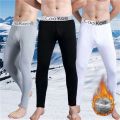 Men New Long Johns Thermal Skin-Friendly Underwear Winter Warm Long Pants Male Soft Elastic Leggings Comfortable Tights XL-4XL.