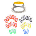 Key Management Key Organizer Key Chains Holder Keychain with 28 Key Label. 