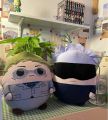 Chubby Jujutsu Kaisen Plush Toys Doll Cute Fat Type Yuji Gojo Kugisaki Megumi Nanami Sukuna Stuffed Toy Nice Gifts.