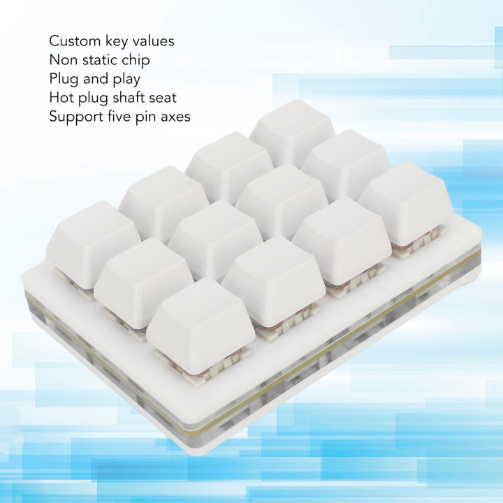 12%20Key%20Mechanical%20Gaming%20Keyboard%20One%20Handed%20USB%20Mini%20Macro%20LED%20Keypad%20-%20Image%205