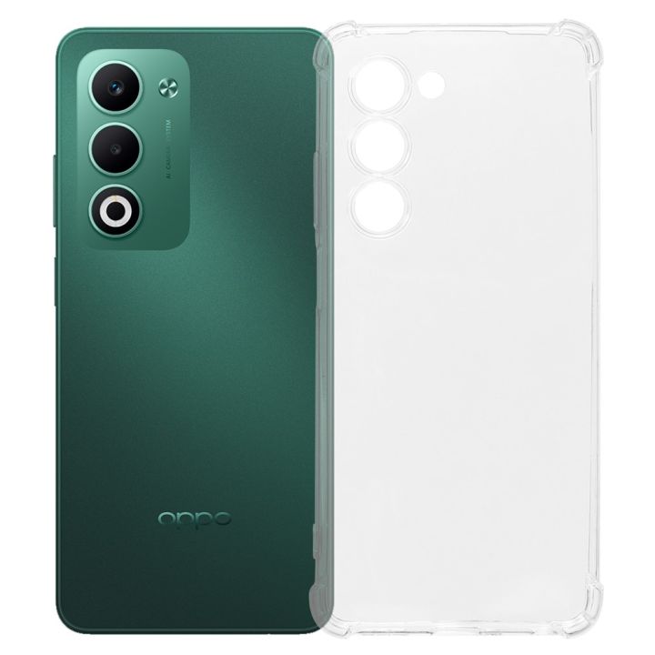 Oppo A5 4G/5G/A5M 4G/A5i Pro 4G/A6i 5G/K13X Premium Silicone Case Crystal Clear Soft TPU Ultra-Thin Transparent Flexible Protective Mobile Phone Back Cover