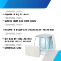 WF813 Humidifier Wick Filter Replacement Accessories for EQWF813 Compatible with RCM832, RCM-83 PCWF813 PCCM 840 4Pack. 