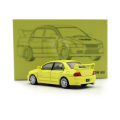 JKM 1:64 Mitsubishi Lancer Evo 7 Die-Cast Vehicles Alloy Model Car Toys for gift collection.