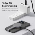 Hagibis Magnetic M.2 2230 NVMe SSD Enclosure Magsafe SSD Case USB C 3.2 Gen2 to NVMe PCI-E for iPhone 15 Pro Max ProRes MacBook. 