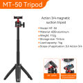 Ulanzi MT-50 mini Magnetic Tripod for Dji Osmo Action 3 4 Adjustable Tripod Stand Quick Release Ballhead Action Camera Accessory.
