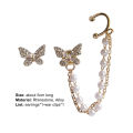 Women Earrings Set Butterfly Shape Individual Stud Earrings. 