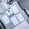 100 Pcs White PVC Cards Blank Credit Cards Plastic Photo ID Card.