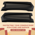 Vertical Stand for 5 Slim Digital Edition Console with Built-in Cooling Vents and Non-Slip Feet Black.