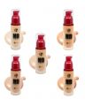 Authentic W7 12 Hour HD Foundation 30mL All Shades (Creme Brulee, Golden, Honey, Suede, Tan). 