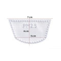 PM2.5 Activated Carbon Filters For Transparent Protective Full Face Shield Windproof Dustproof Mask Anti-splash Safety Glasses.