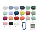 Silicone Cover Case For Airpods Pro Case sticker Bluetooth Case for airpod For Air Pods Pro Earphone Accessories skin (Only Cover & Cary Ring). 