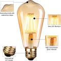 Vintage LED Edison Bulb ST64 Warm White 1Pcs For Hanging Ceiling Light Fitting Home Decoration.