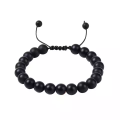 Lava Rock Stone Volcanic Beads Bracelet.