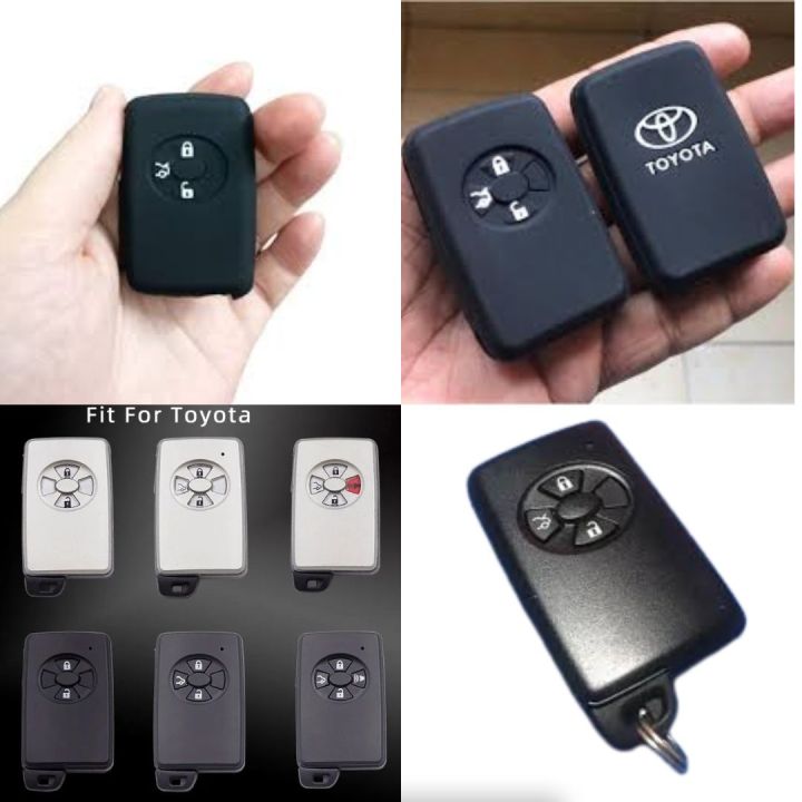 New Toyota Axio Allion Premio 3 Button Smart Key Silicon Cover | Daraz ...