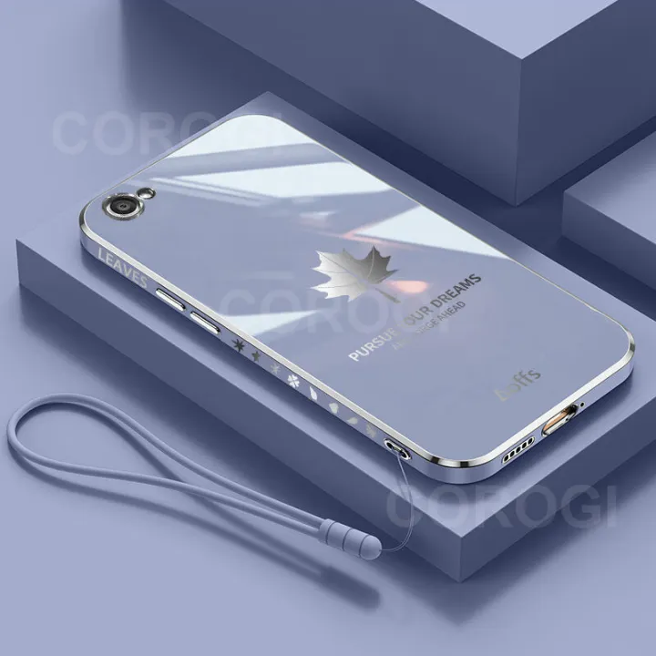 %E3%80%903C%20VictoryEagle%E3%80%91Corogi%20Oppo%20A71/Oppo%20a71k%20back%20cover%20luxury%206d%20plating%20soft%20silicone%20glossy%20camera%20lens%20protector%20bumper%20phone%20case%20with%20lanyard%20-%20Image%203