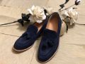 Tassel Suede Leather Loafers For Men. 