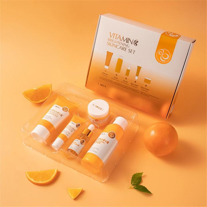 LAIKOU Vitamin C Series Skin Care 5 Pcs/Combo Set
