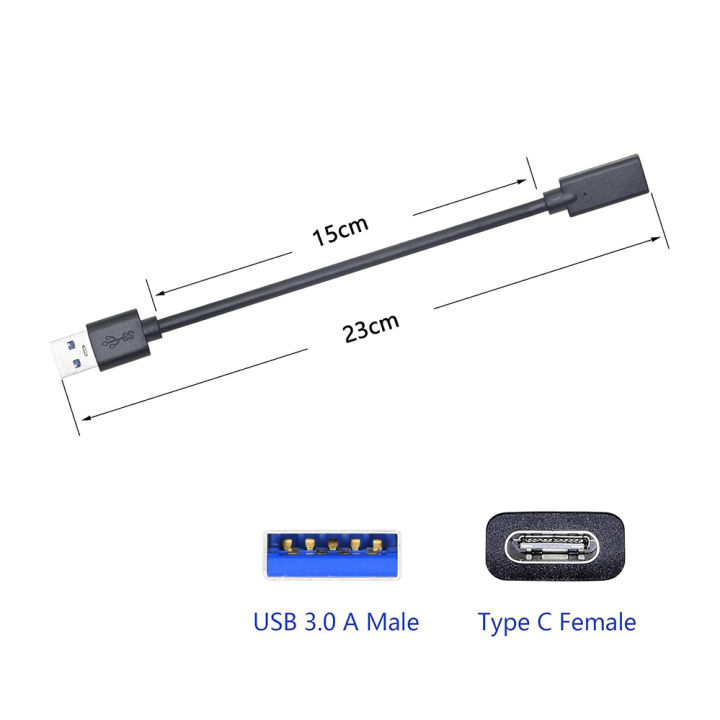 USB%203.0%20Type-A%20Male%20To%20Type-C%20Female%20Converter%20Data%20Cable%20Charger%20Adapter%20for%20USB-A%20Port%20Connect%20with%20USB-C%20Device%20Black%20-%20Image%206