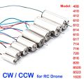 52000rpm 3.7v DC coreless motor for RC airplane, mini drone motor.