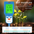 6in1 LCD Digital Moisture Meter Soil Moisture Sensor PH /Temperature /Sunlight /Fertility Testers Garden Planting Soil Detector. 
