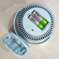 DP 7638 Rechargeable Desk Fan Rechargeable Fan Mini Table Fan 4000Mah Battery.