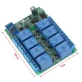 1pc DC 12V 8-Channel Bluetooth Relay Remote Control Switch Relay Relay Module Motor Light for Android Mobile. 
