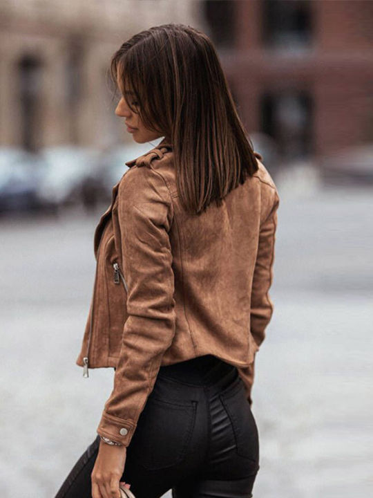 Vintage%20Suede%20Leather%20Jackets%20Women%20Casual%20Turn-down%20Collar%20Zipper%20Long%20Sleeve%20Female%20Coats%202024%20Autumn%20Winter%20Lady%20Streetwears%20-%20Image%202