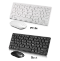 KM901 slim and smart Keyboard Mouse Combo 2.4G Wireless 78 Key Mini Keyboard and Mouse.