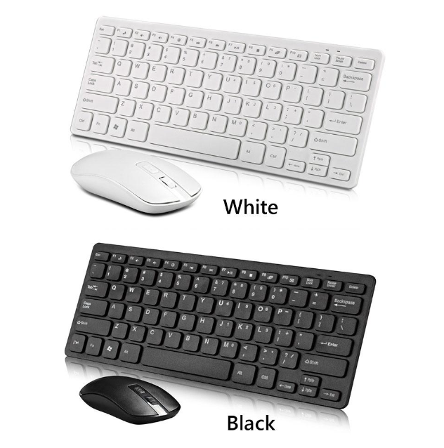 KM901 slim and smart Keyboard Mouse Combo 2.4G Wireless 78 Key Mini Keyboard and Mouse